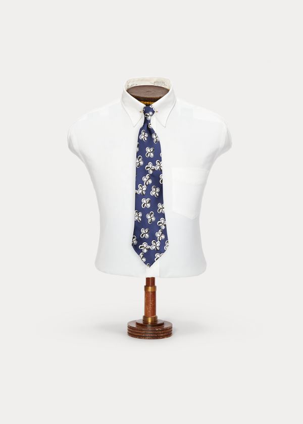 Laços Ralph Lauren Handmade Clover Silk Homem 70895-IHYF